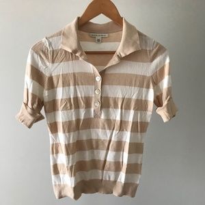 Banana Republic Stripe knit shirt